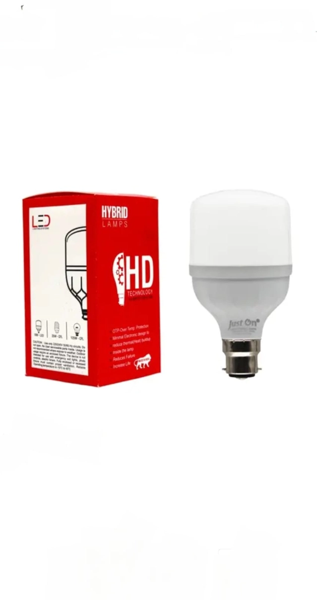 Hybrid Series High Power Led Bulb (White, 18 W)