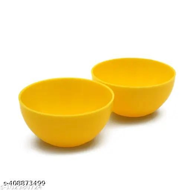 Plastic Bowls (Multicolor, 300 ml) (Pack of 3)