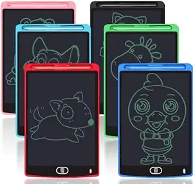 LCD Writing Tablet for Kids  (Assorted)