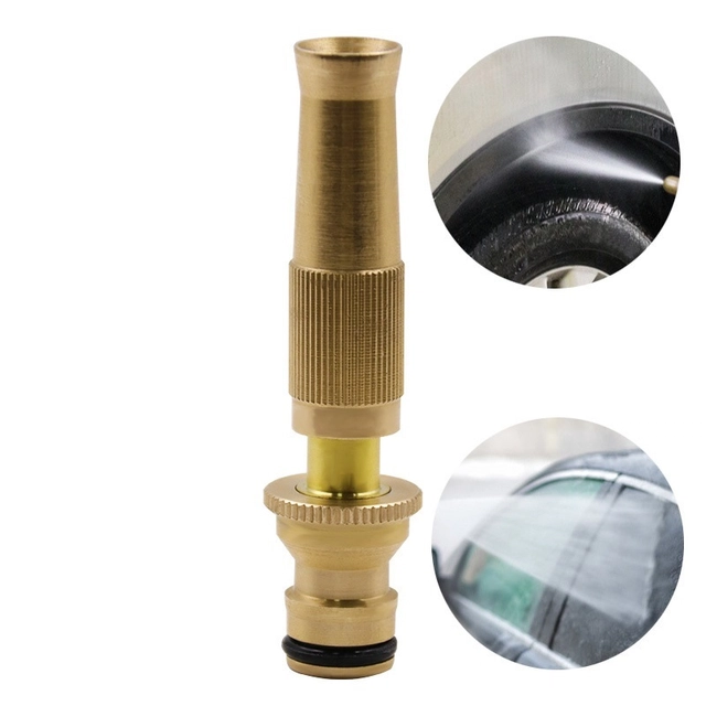 Solid Brass Nozzle (Gold)