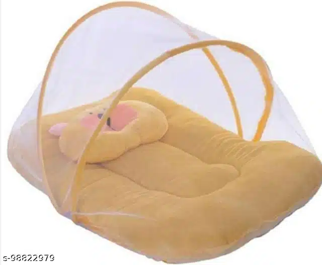 Stylo Mosquito Net for Babies (Yellow) (70 X 42 Inch) (B-2)