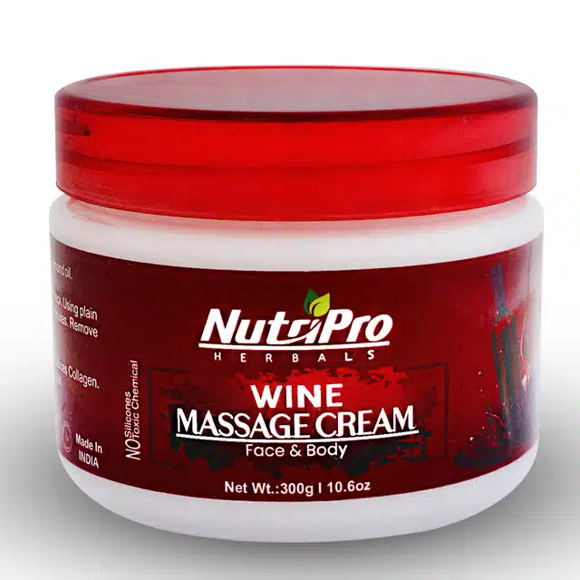 NutriPro Wine Face Massage Cream (300 g)