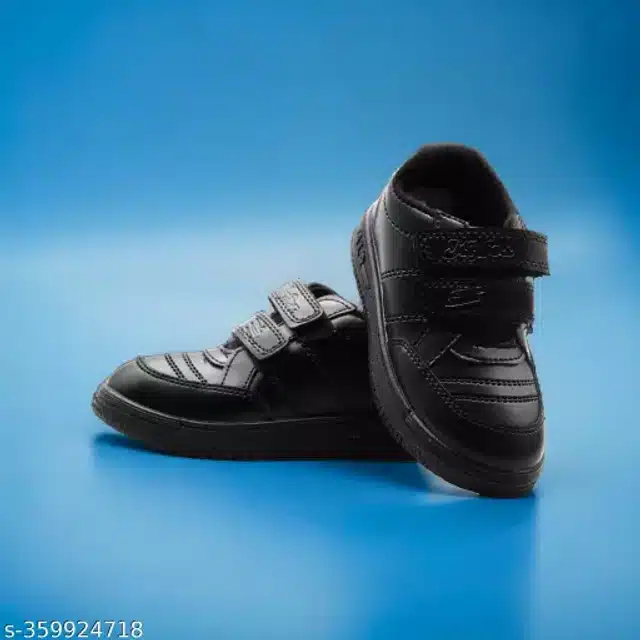 School Shoes for Boys (Black, 6)