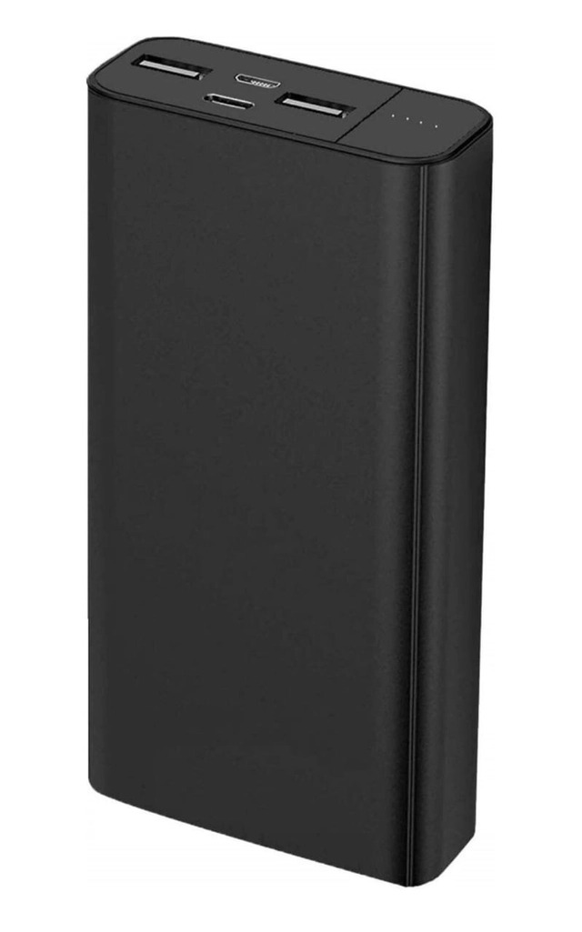 Premium Fast Charging Power Bank (Black, 20000 mAh)