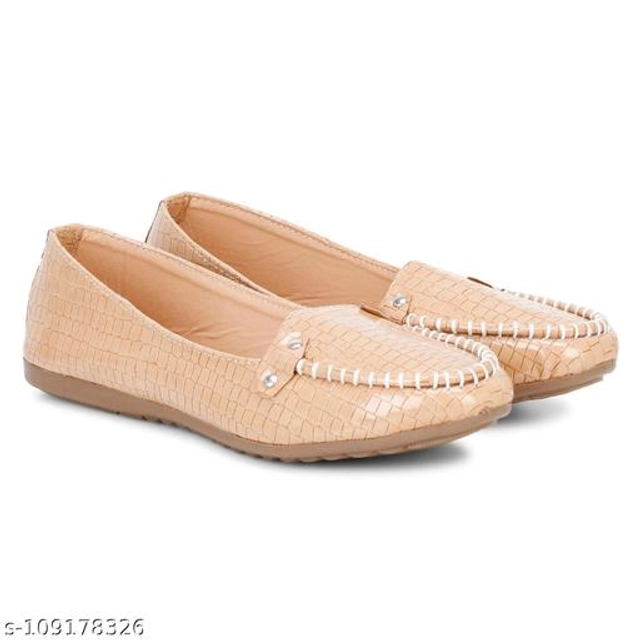 Loafers for Women (Tan, 3)