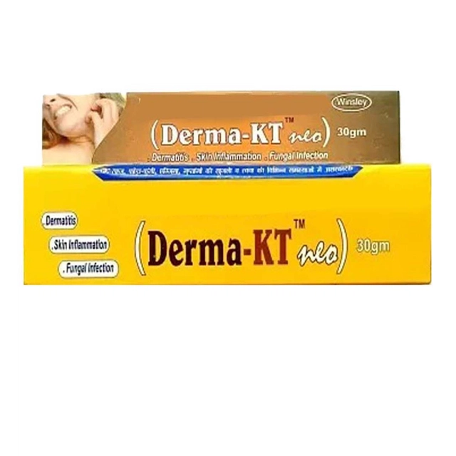 Derma-KT 2 Pcs Anti Fungal Cream (30 g) with Digital Watch (Black) (Set of 2)