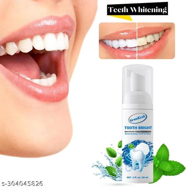 Growkesh Teeth Whitening Foam (60 ml)