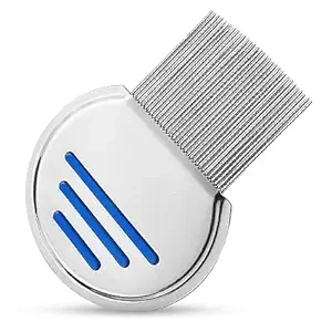 Stainless Steel Lice Treatment Comb (Multicolor)