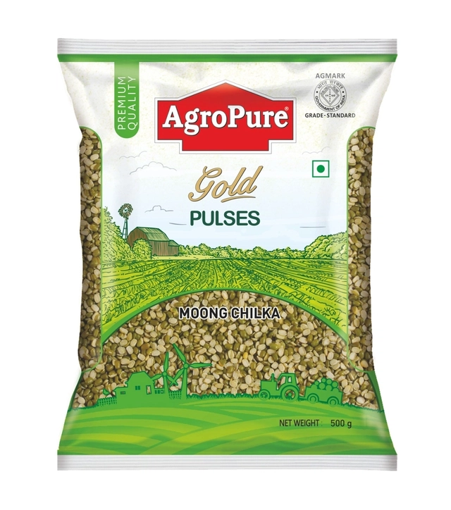 एग्रोप्योर गोल्ड मूंग छिलका दाल 500 g