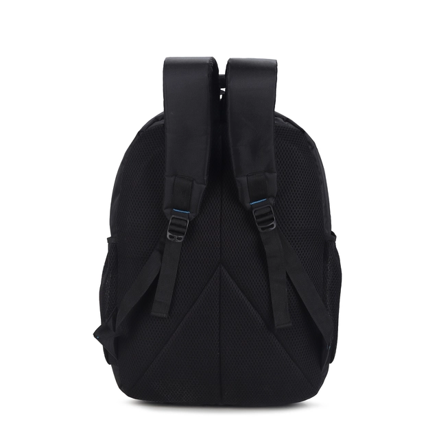 Polyester Backpack for Men (Black)