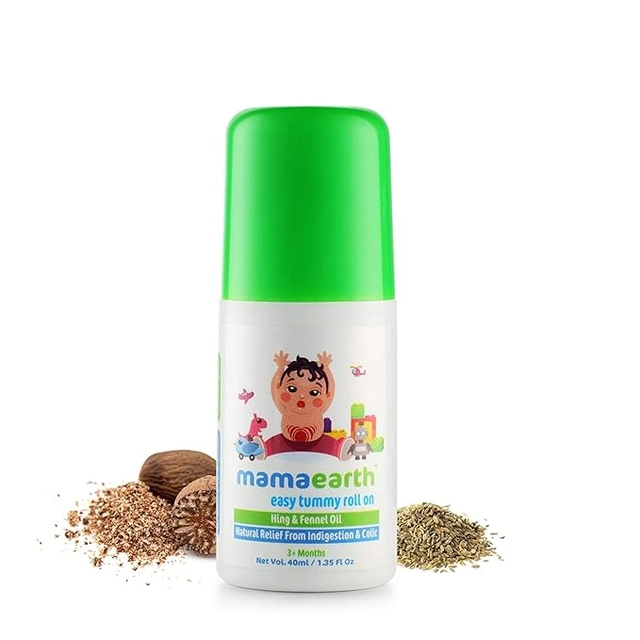 मामार्थ डाइजेस्टिव एंड कोलिक रिलीफ इजी टम्मी  रोल ऑन - 40 ml