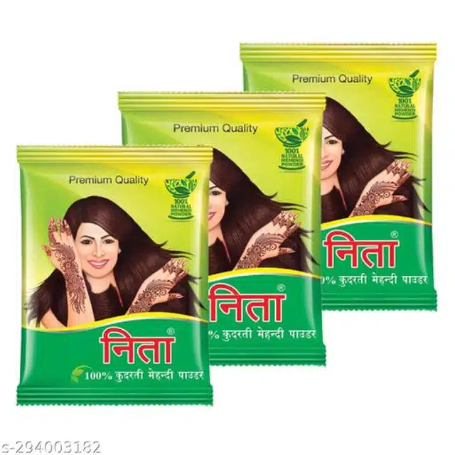 Neeta Mehendi Powder (100 g, Pack of 3)