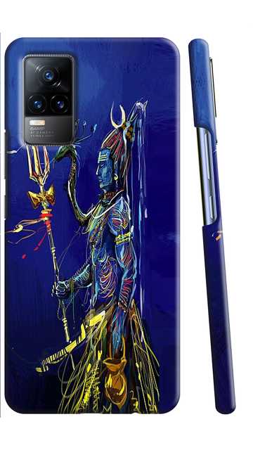 3D Designer Mobile Back Cover For Vivo Y73 & Vivo V21E 4G (Multicolor) (RH-422)