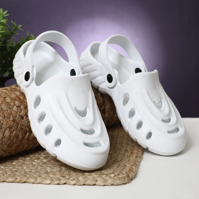 Clogs for Men (White, 6)