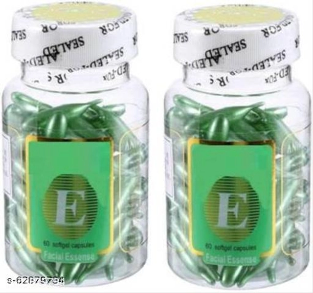 Aloe Vera & Vitamin E 100 Pcs Capsules (Pack of 2)