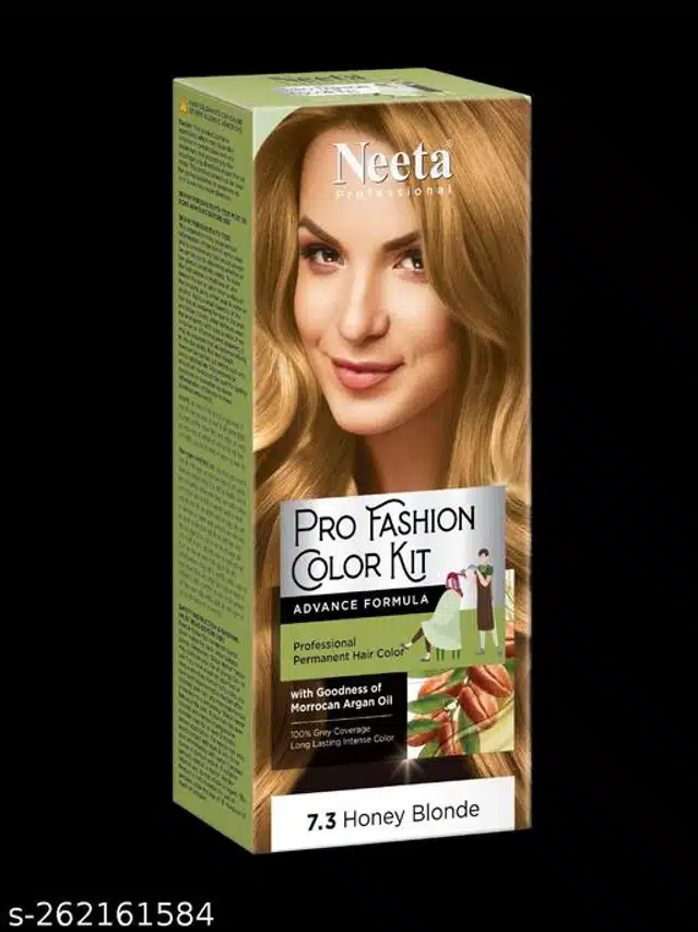 Neeta Professional Fashion Permanent Hair Color (Honey Blonde, 100 g)