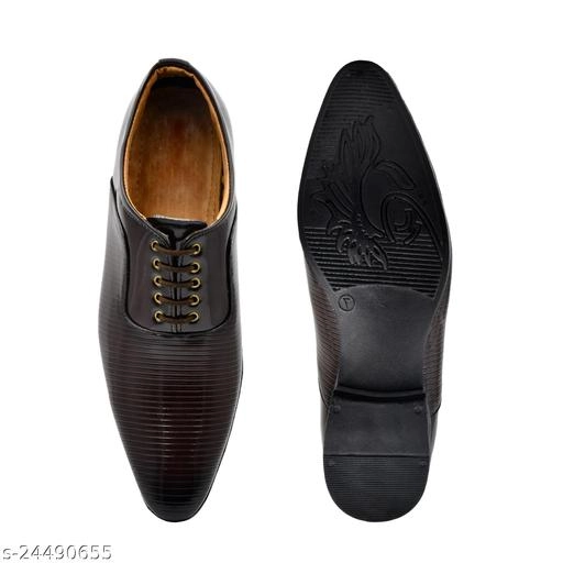 Formal Shoes for Men (Black, 6)