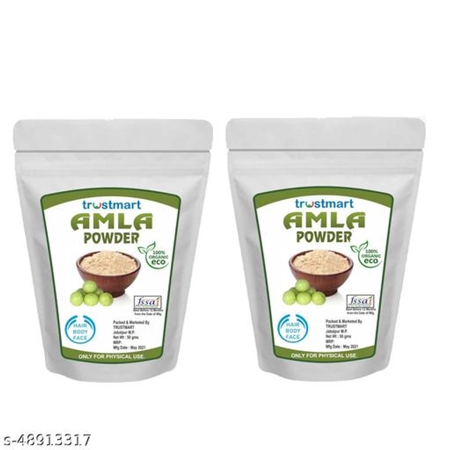 Trustmart Natural Amla Face Peel Mask Powder (50 g, Pack of 2)