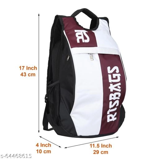 Fabric Backpack for Men & Women (Multicolor)