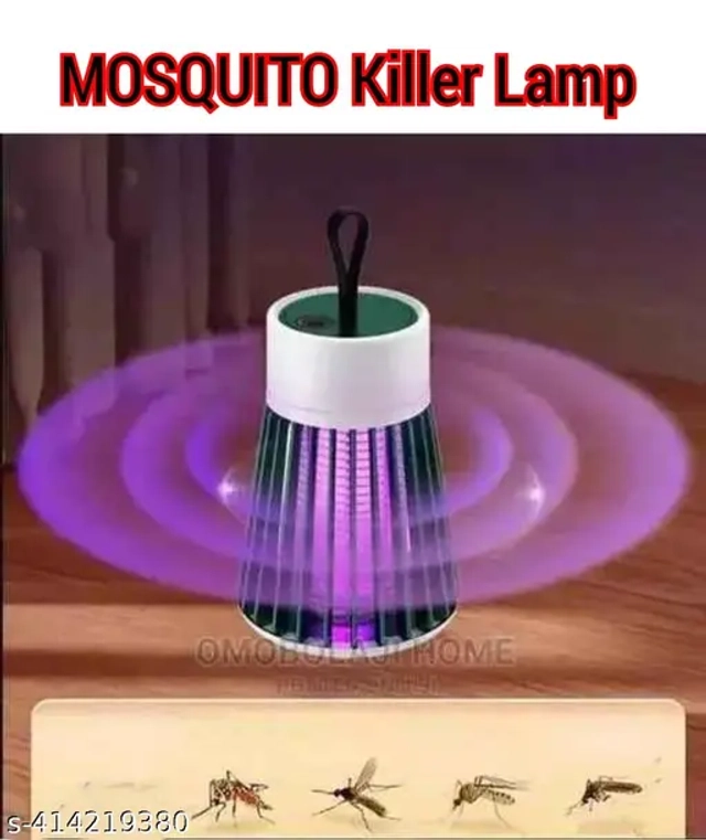 Portable Mosquito Killer Lamp (White & Grey)