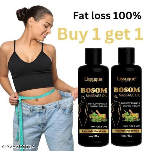  Lissyque Ayurvedic Oil For fat burning, slimming, reduce belly fat- 100ml (buy one get one free)