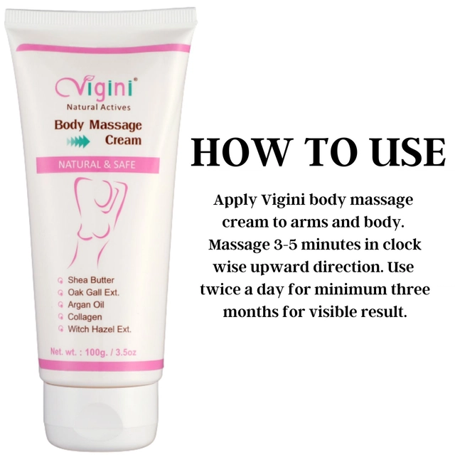 Vigini Body Massage Cream (100 g)