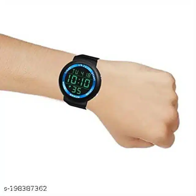 Digital Sports Watch for Men (Multicolor)