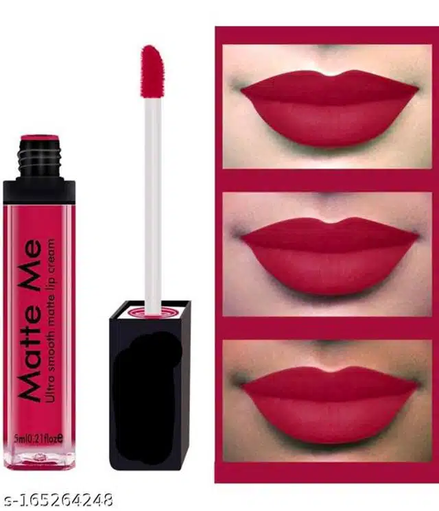 Matte Me Liquid Lipsticks (Pink, Pack of 5)