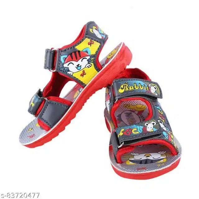 Velcro Sandals for Infants (Multicolor, 6-9 Months)