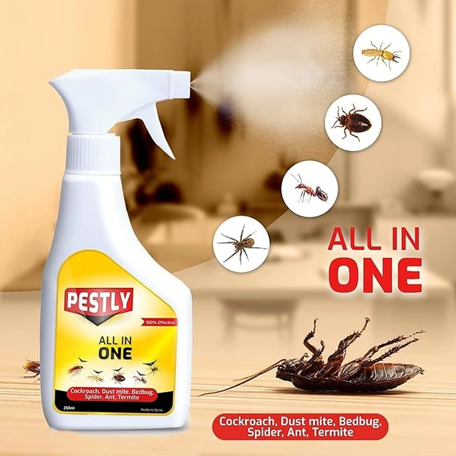 Pestly All in One Bugs Removal Spray (250 ml)