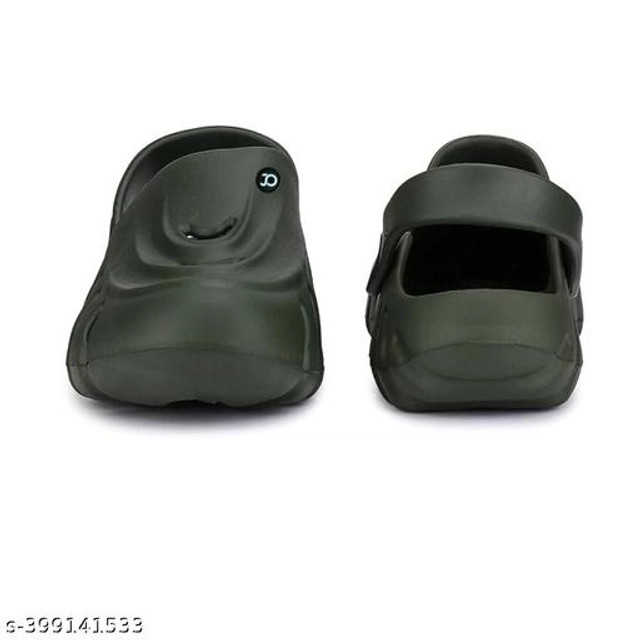 Clogs for Men (Olive, 6)