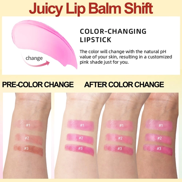 Colour Changing Lipsticks for Women(Pink, Pack of 5)