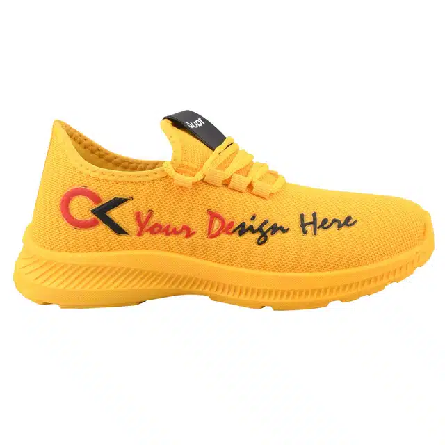 Sports Shoes for Men (Yellow, 9)
