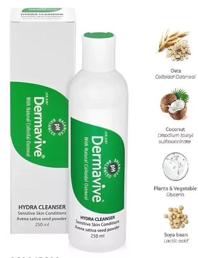 Dermavive Hydra Face Cleanser (250 ml)