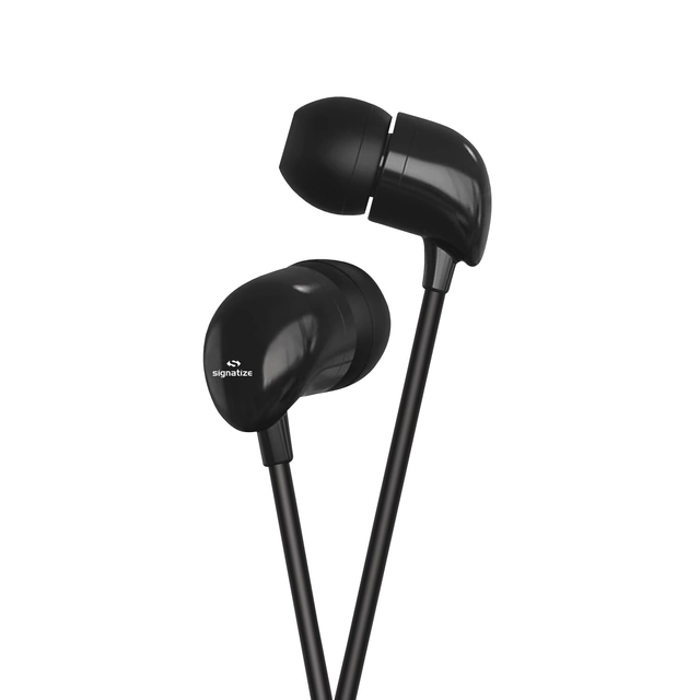 Wired Earphone with Mic (Black)