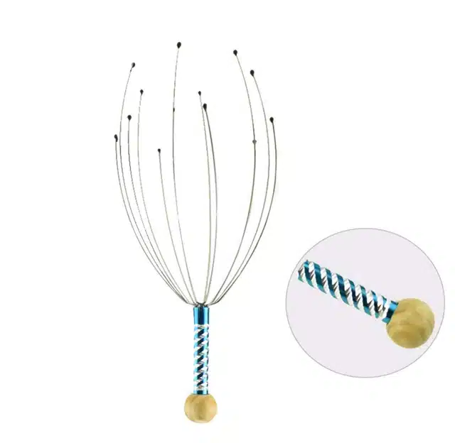 Head Massager (Multicolor, Pack of 2)