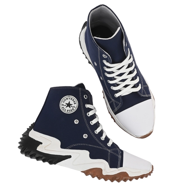 Sneakers for Men (Blue & White, 6)