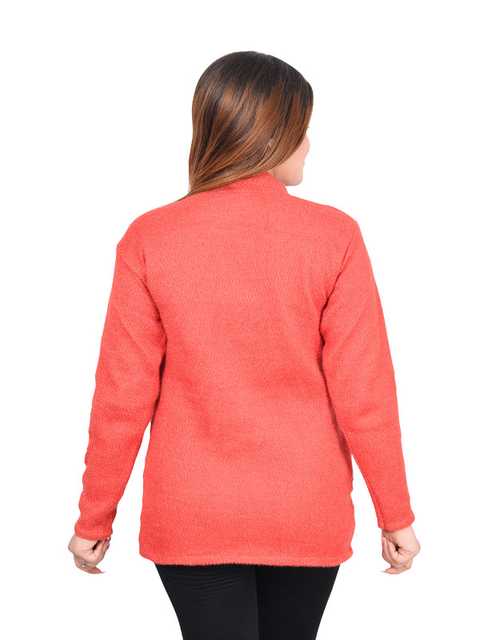 Dreambuy Beautiful Women Woolen Sweater (Red, L) (S10)