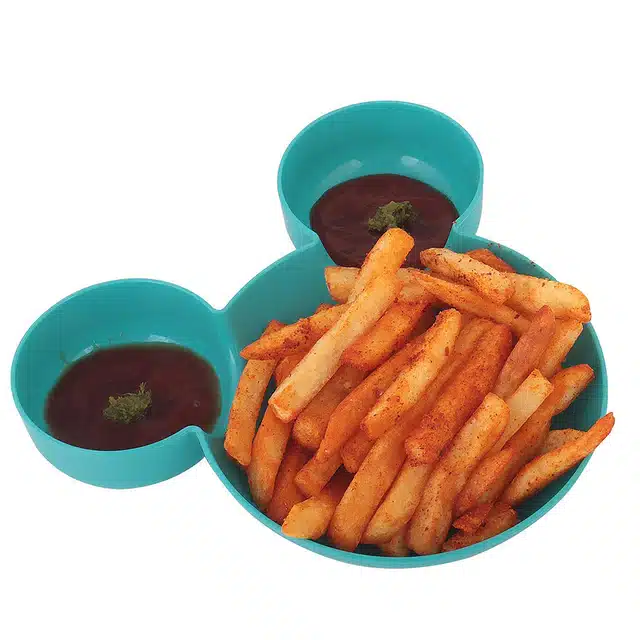 Children's Serving Food Plate (Pack of 3, Multicolor)