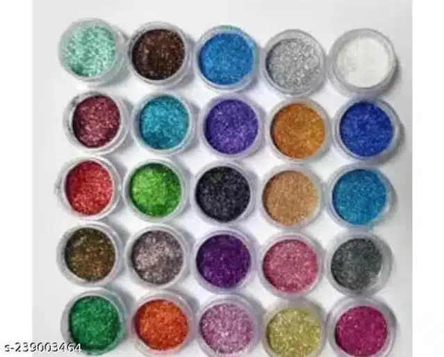 Premium Eye Glitter (Multicolor, Pack of 25)