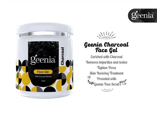 Geenia Charcoal Face Gel (450 g)