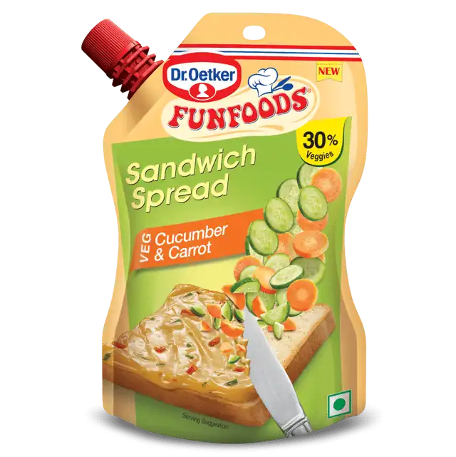 Dr Oetker फनफूड्स कुकुम्बर & कैरट 100 g