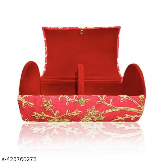 Cloth Clutch for Women (Red)