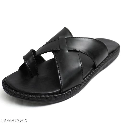 Flipflops for Men (Black, 6)