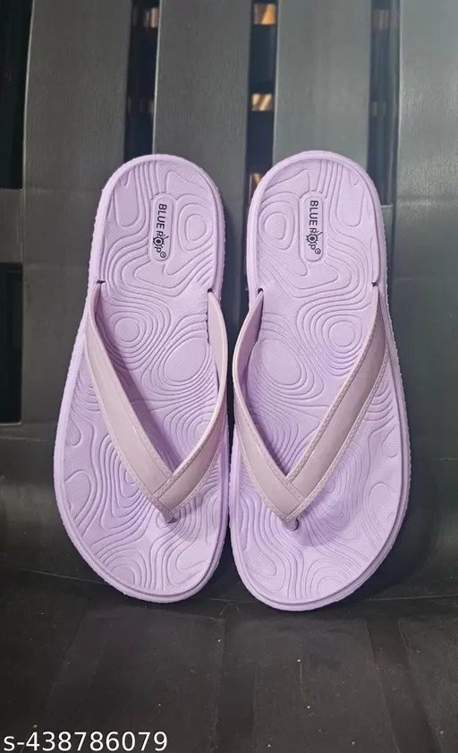 Slippers for Women (Purple, 5)