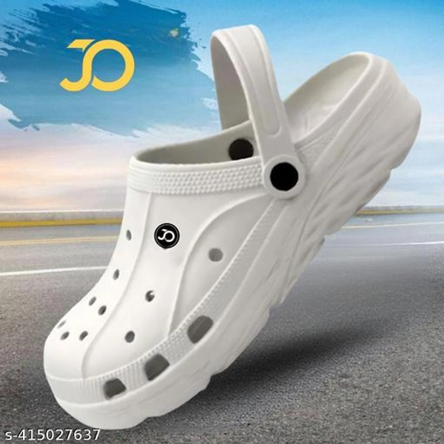 Clogs for Men (White, 6)