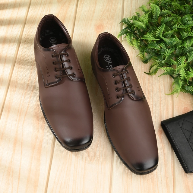 Formal Shoes for Men (Brown, 6)