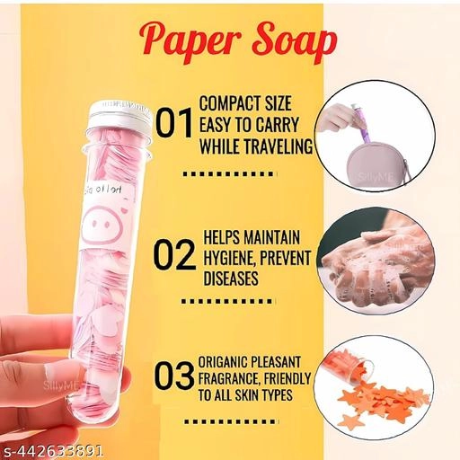 Paper Soap for Travel (Pack of 2)