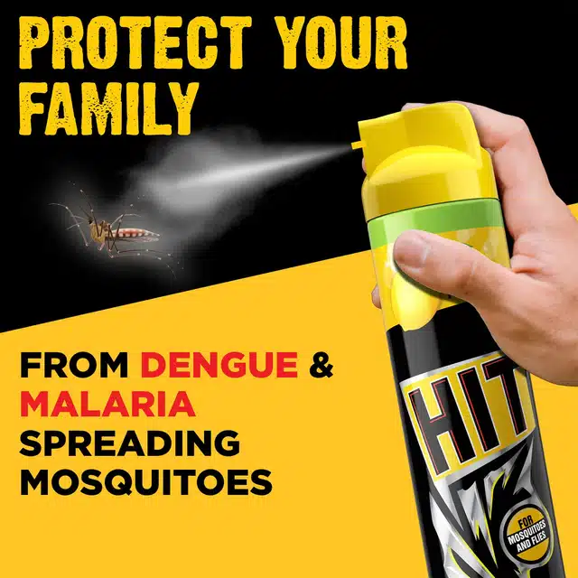 HIT Flying Insect Killer Mosquito & Fly Killer Spray (700ml)