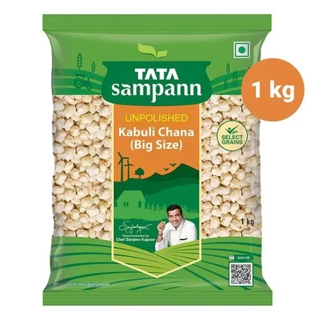 टाटा सम्पन्न काबुली चना (बिग साइज) 1 Kg